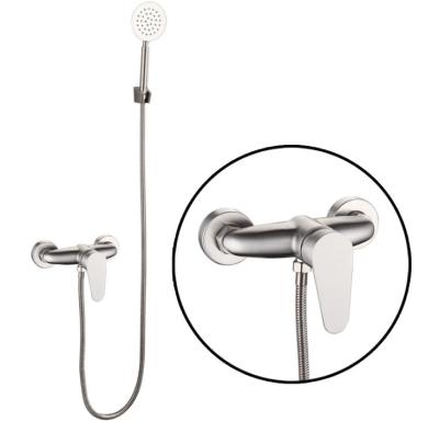 China Modern Top Quality Promotional Custom Wall Mount With Screws Bath Shower Faucets Set for sale