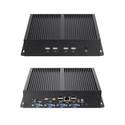 China Fanless Industrial Mini Computer With Intel Core i5-3317U DDR3L 8GB RAM And 4COM for sale