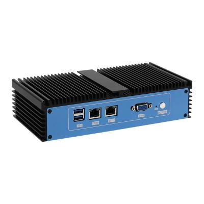 China Intel 3865U Celeron Mini PC Router With Eight Ethernet DDR4 16GB RAM Fanless Cooling for sale
