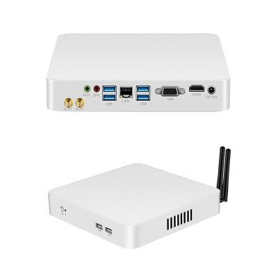 China Intel Core i5 Processor Mini PC Single Ethernet Aluminum Mini desktop Computer for sale