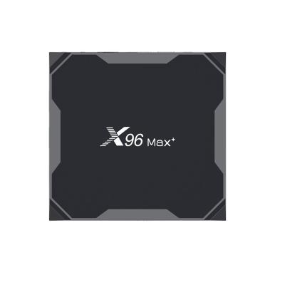 China Android 9.0 RAM 2GB/4GB ROM 16GB/32GB/64GB Set Top Box X96 Max+ With Fast Stable High Performance Amlogic S905X3 Chip X96 Max+ for sale