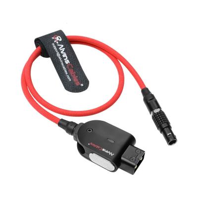 Cina Cable di Alvin Smart D-tap a 2 pin Maschio intreccio cavo di alimentazione per BMPCC Pyxis fornoTeradek fornoSmallHD fornoZ-CAM flessibile intreccio 45cm forno18 pollici, nero in vendita