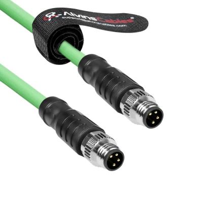 China Alvin's Kabels M8 A-Code 4 Pin Mannelijke tot 4 Pin Kabel High-Flex Shielded voor Beckhoff ZK1090-3131 Industrial Automation EtherCAT Fieldbus 3.3ft/1m Te koop