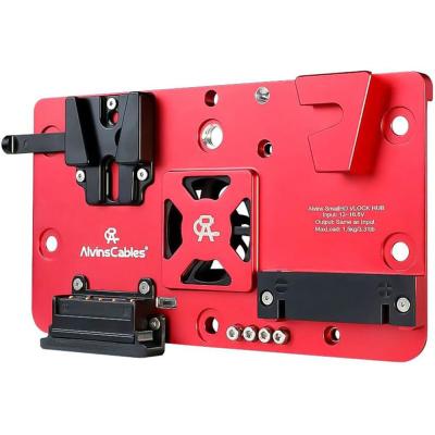 China Alvins geïntegreerde V-mount batterijplaat voor SmallHD Cine 7 door Indie 7/24702 Touch Monitor, voor VAXIS Wireless Video Transmission Power Supply Mounting Kit Te koop