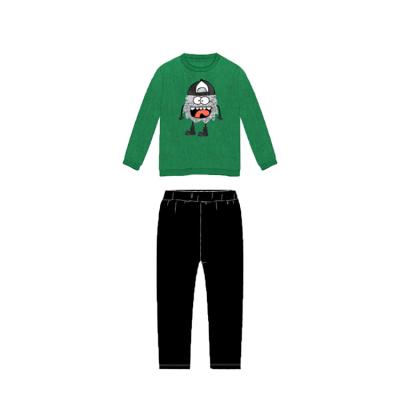 China Seduno 2021 New Design QUICK DRY 100% Cotton Boys OEM Print Kids Pajamas Set Wholesale for sale