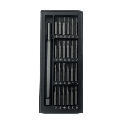China Taihom Steel Precision Hex Torx Tips Hex Bit Slotted Mini Magnetic Hand Tools Box Screwdriver Set 24 in 1 for Phone Laptop for sale
