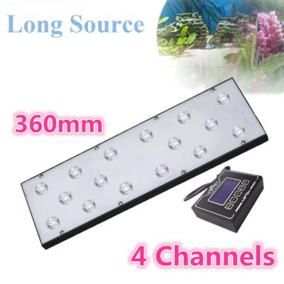 China 40W 14inch Programmable and 4 Channels Freshwater LED Aquarium Lighting for sale
