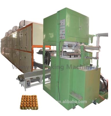 China O ovo automático completo Tray Making Machine Recycled Paper reduz a polpa o equipamento moldando à venda