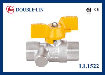 China válvula de gas femenina de la manilla en forma de T de la barra DIN259 de la hembra X del 1/2” 5 en venta