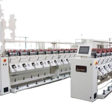 China Filament yarn staple fibre yarncwinding filament yarn staple fibre yarn sewingthread cotton yarn winding machine soft cone winding hard drum winding machine for sale