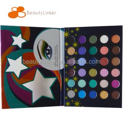 China Biodegradable printed concealer makeup packaging box, eyeshadow cardboard palette box, cosmetic paper box custom logo made by GMP factory for sale