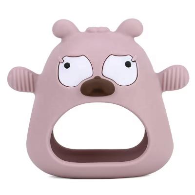 China Wholesale Custom Bpa Free Animal Shape Baby Teething Toy Infant Funny Teething Toy for sale
