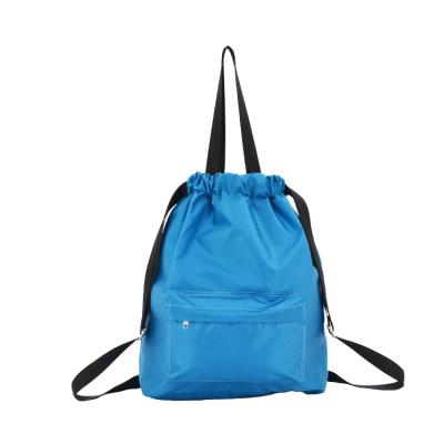 China 2020 Waterproof Portable GYM Bag Divider PU Drawstring Dry Wet Backpack for sale