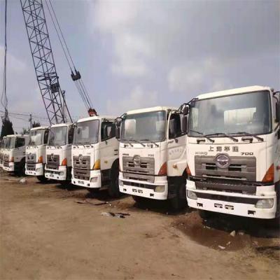 China Construction works Used Condition China Made Hino 700 Concrete Mixer Truck for sale