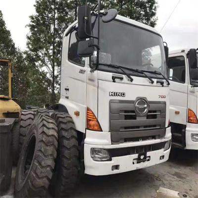 China Construction works Used Condition China Made Hino 700 Tractor Head for sale