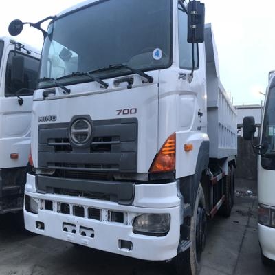 China Construction works Japan Made Good Condition Used HINO 700 Dump Truck for sale