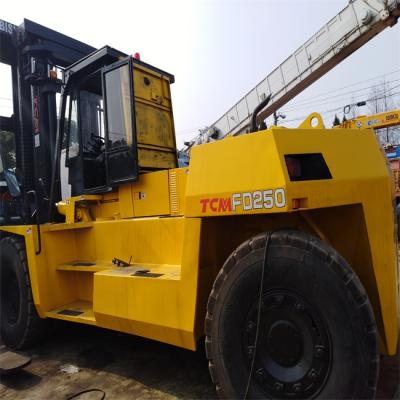 Κίνα Used TCM Forklift FD250 25 Ton Japan Original Good Quality For Sale 25t προς πώληση