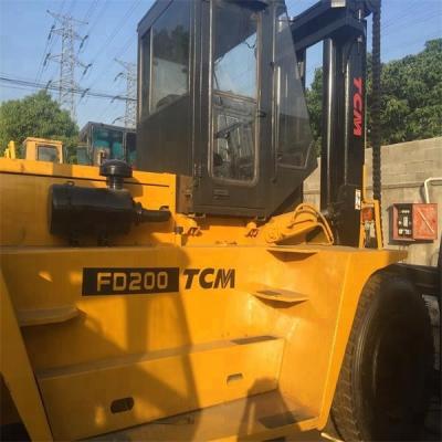 Κίνα Japan original best price used forklift TCM FD200 20 tons for sale 20000kg προς πώληση