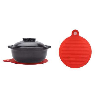 China Factory Wholesale Viable Kitchen Silicone Pot Holder Heat Resistant Mats For Hot Pots for sale