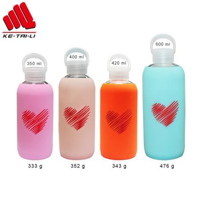China Viable Good Quality Chinese Hot Silicone Glass Bottle Silicon Rubber Water Bottle Cover for sale