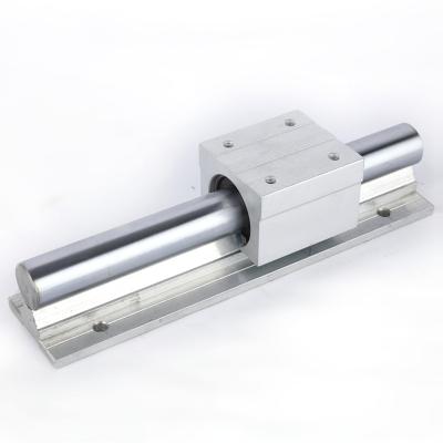 China CK45 Chromed And Aluminum Alloy Round Guideway Linear Motion Linear Guide SBR16 for sale