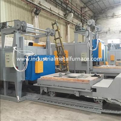 China 1200 Degree Customized Electric Bogie Hearth Car Bottom Furnace Heat Treatment Furnace For Clay Pot Molding for sale
