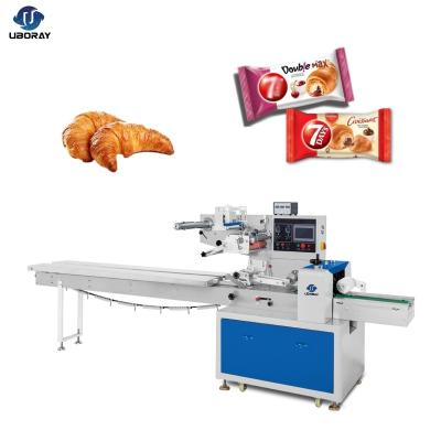 China Automatic Food Bread Packaging Machine For Arabic Pita Bread Tortilla Pillow Plastic Bag Bread Packing Machine for sale