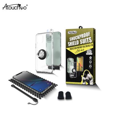 China Atouchbo Kingkong Custom Hot Selling 8in1 Shockproof Shield OEM Plain Hard Plastic Phone Cases For iPhone 11 pro for sale