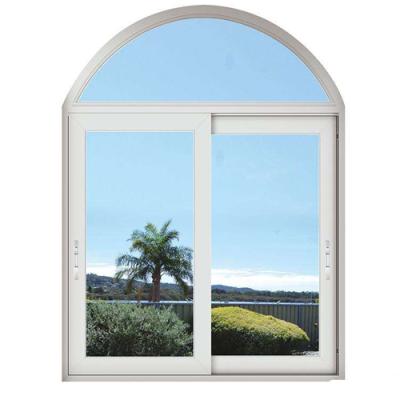 China Cheap Aluminum Glass Double Screen And Grille Doors Magnetic Image Sliding Window Design Price for sale