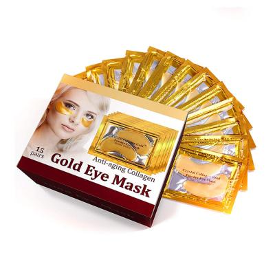 Китай Маска заплаты глаза MSDS анти- старея, кислота золота 24k Hyaluronic под заплатами глаза продается