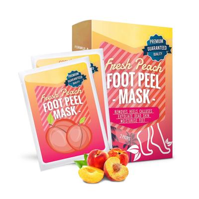 Китай Кормя носки спа ноги Exfoliating персик Moisturise ноги слезают продается