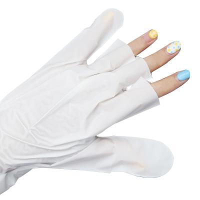 Китай Глубокие Moisturizing перчатки коллагена делают маникюр, перчатки GMO свободные УЛЬТРАФИОЛЕТОВЫЕ для ногтей геля продается