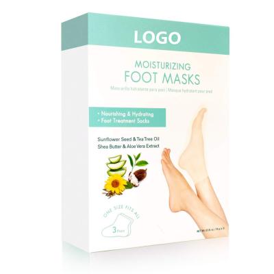 Китай Маска свободной ноги жестокости Moisturizing, добычи увлажнителя ноги масла дерева ши продается