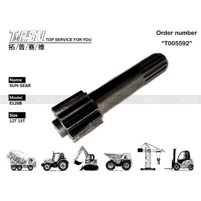 China 1R-5841 High Durability E312C Excavator Travel 1 Stage Sun Gear For Construction Machinery for sale