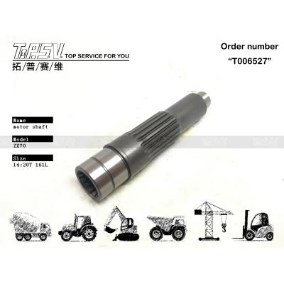 China 3088756 High Durability Other ZX70 Excavator Travel Motor Shaft Made of Steel with High Precision and Durability for sale