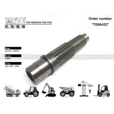 China 0629801 ZX55 Excavator Travel Motor Shaft Hydraulic Pump Ultimate Performance for Transmission System for sale