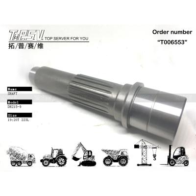 China K9007415 Depend On Packing Type DX225 Excavator Travel Motor Shaft For Long-Lasting Durability for sale