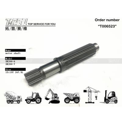 Κίνα YN15V00017S009 Συσκευή μεταφοράς SK200-6 Εκσκαφέας Ταξιδιωτικός κινητήρας Άξονας για υδραυλική κίνηση κινητήρα Συστήματος μεταφοράς εκσκαφέα σε σακούλα προς πώληση