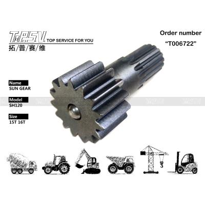 China 165228A1 Transport Packaging Dealed Bag SH120 Excavator Travel Sun Gear Box for Energy Mining Applications for sale