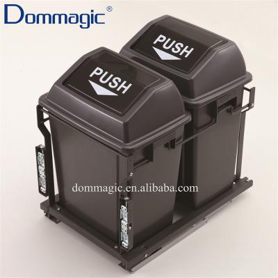 China Sustainable Buffet Soft-end Pull Out Trash Bin for sale