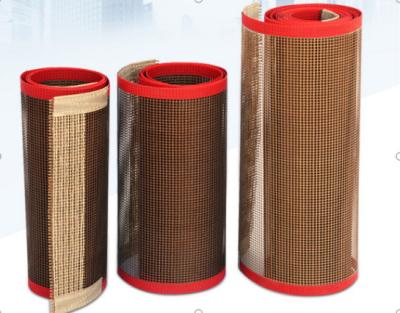 China Cheap Customized High Temperature Resistance PTFE mesh converyor belt for sale