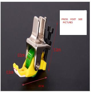 China New PTFE Rotary Feet Right And Left Single Feet For Zipper On Clothes for sale