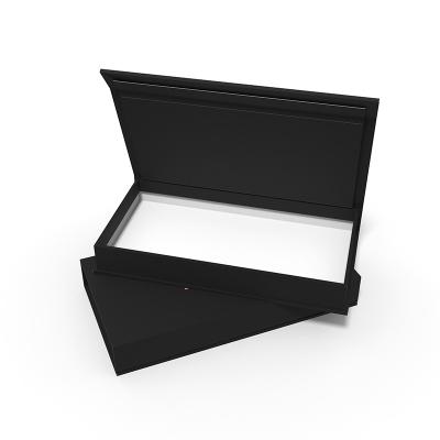China Recyclable Metal Box White VIP Visa Debit Credit Card Rigid Magnetic Magnetic Packaging Boxes for sale
