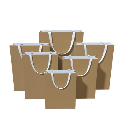 China Recyclable Wholesale Logo Design Promotion Luxury Clothing Retail Gift Shopping Jewelry Custom Printed Paper Bag With Handle for sale