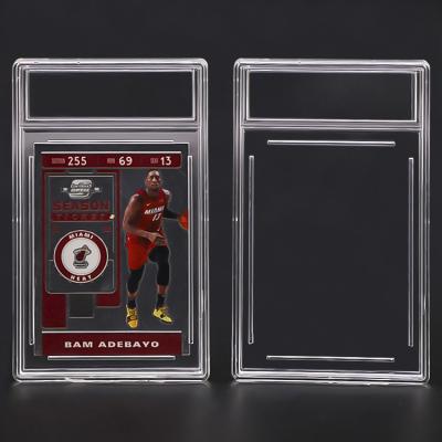 China Protect Customized Storage Push Monday Sports Card Supplier Magic Push Monday Collectibles MTG Gathering Sports Trading Card Slab Protector PSA Rated Card Case for sale