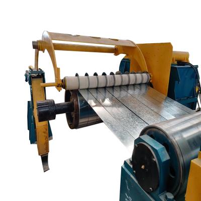 China Construction works Automatic sheet slitting machine for steel coil /steel strip slitter for sale