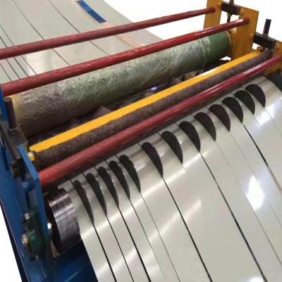 China Construction works automatic metal coil slitter steel machine for sale metal strip slitter steel sheet coil cutter machine price for sale