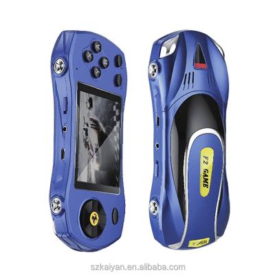 China Carrying Case Game Console F2 Racing Car Model Cool Gaming 3.0Inch IPS Handheld AV Screen Produced TV Connect Video Game Console For Kids Gifts for sale