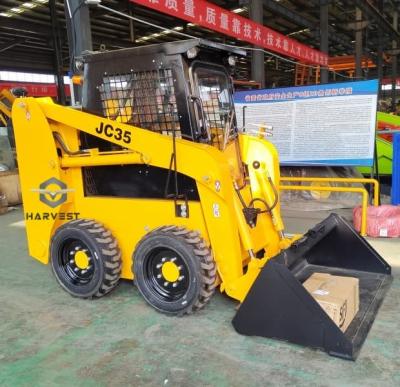 China 500kg Skid Steer Loader JC35 with Various Attachments Hot Sale in South Africa for sale