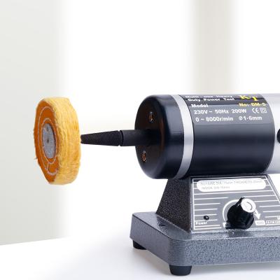 China Desktop Adjustable Double Head Jewelry Polishing Electric Speed Grinding, Polish and Rust Removal Grinding Machine Small for sale